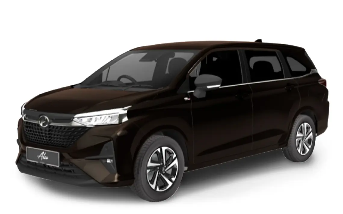 Perodua car boot floor with a reversible mat, quick-swap utility ready for errands.