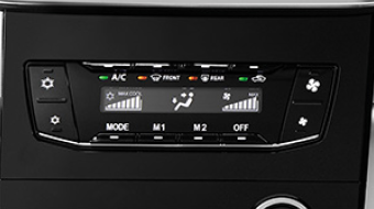 Digital Air Conditioner Controls with Off Button | The All-New Perodua Alza - 7 Seater MPV