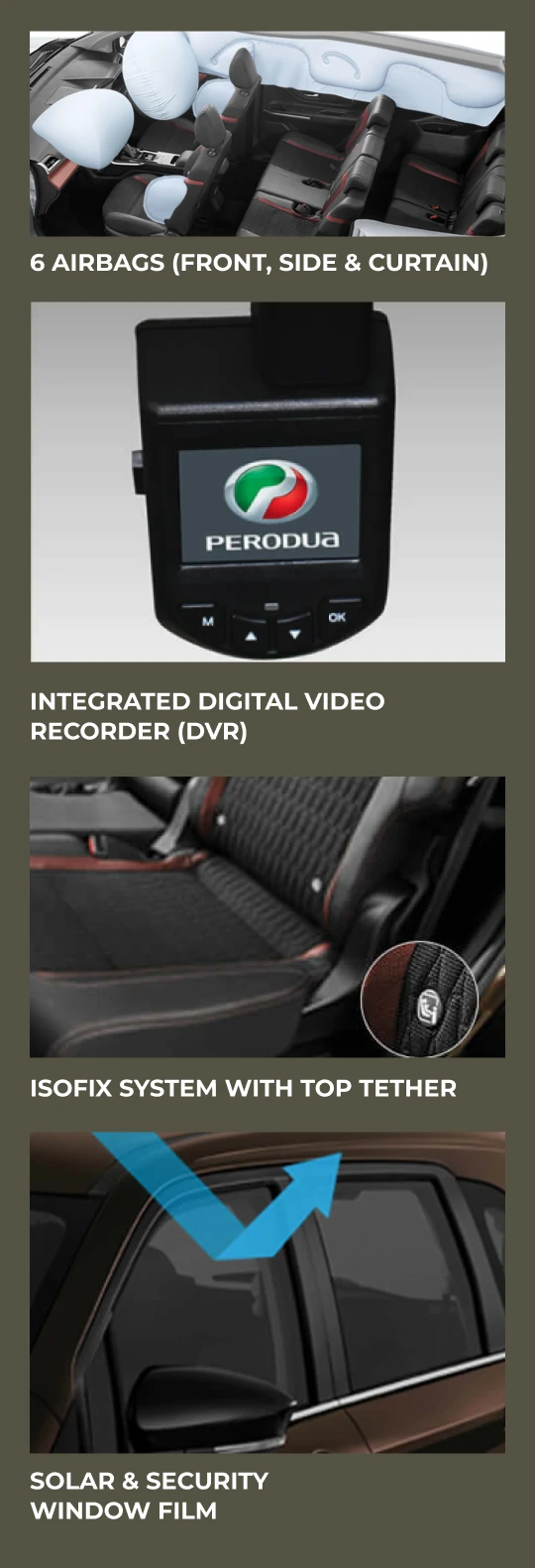 Perodua car parked curbside in daylight, an approachable, real-world look.