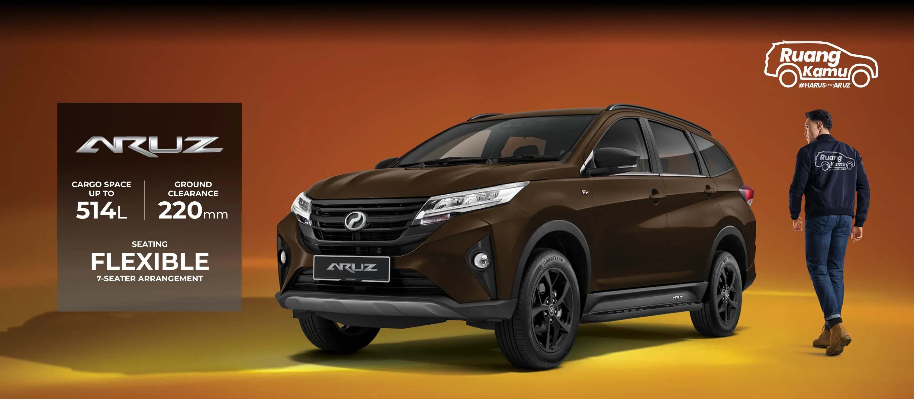 Perodua car grille and lower intake shown plainly, a straightforward brand-forward moment.