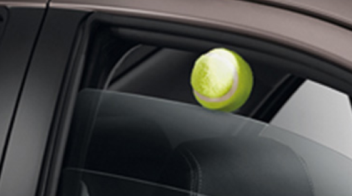 One-touch Power Window with Jam Protection