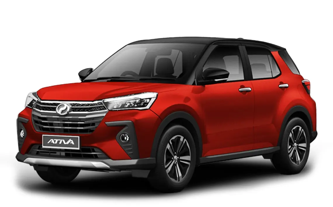 Perodua car boot floor with a reversible mat, quick-swap utility ready for errands.