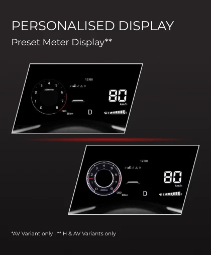 Perodua car window beltline reflecting sky stripes, airy cabin impression from outside.