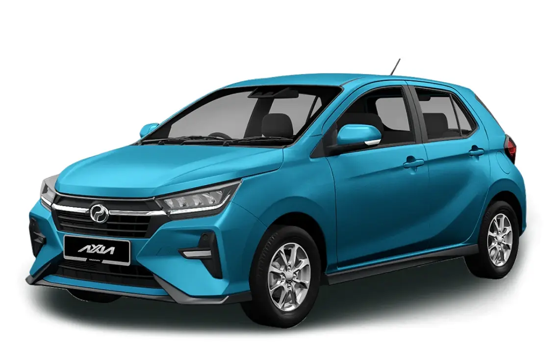 Perodua car boot floor with a reversible mat, quick-swap utility ready for errands.