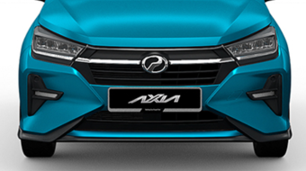 Axia Chrome Front Grill with Front Skirt | Perodua Axia - Compact Car