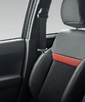 Perodua car on light pebblecrete, stance and wheel gap easy to understand.