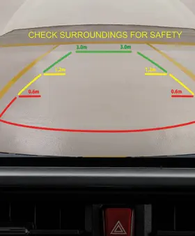 Perodua car sensor window flush with trim, driver-assist tech integrated cleanly.