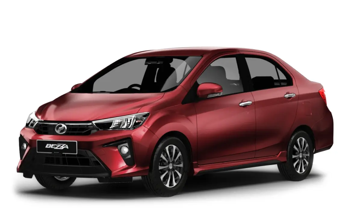 Perodua car boot floor with a reversible mat, quick-swap utility ready for errands.