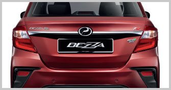 Bezza Back Door | Perodua Bezza - Compact Sedan Car