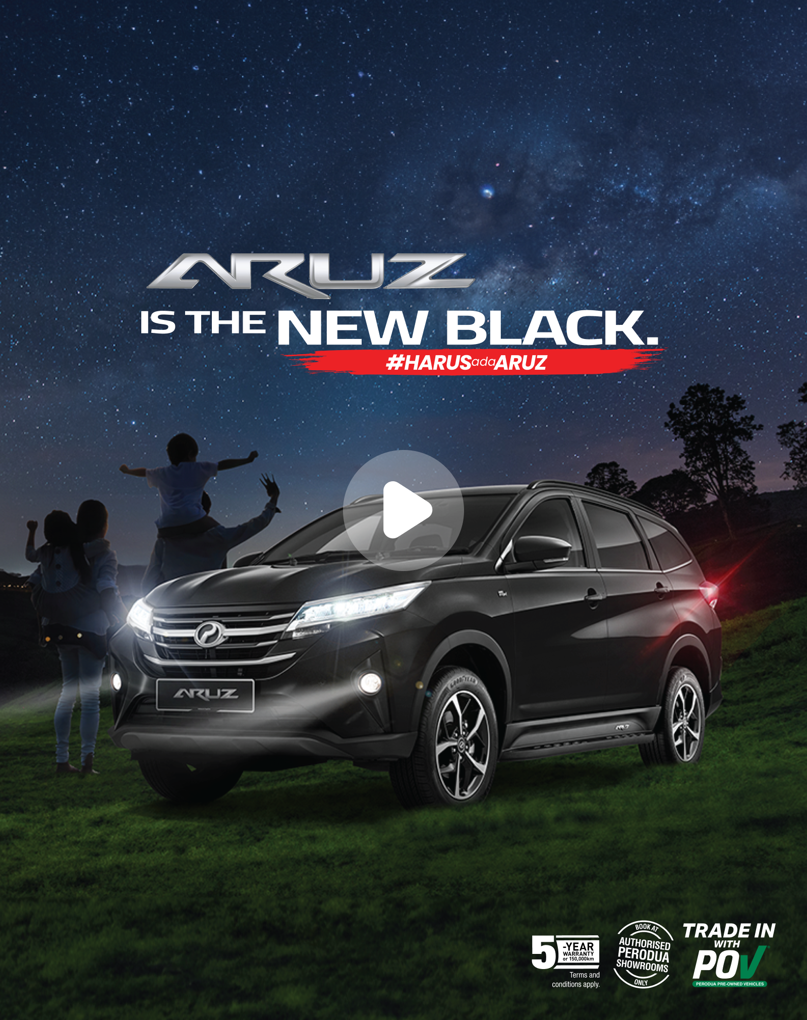 Perodua Aruz - 7 Seater SUV Malaysia