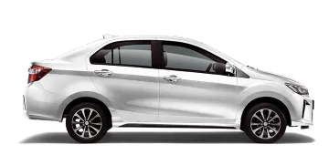 Perodua gear selector and centre console in a clean, functional view.