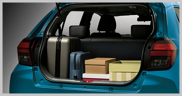 Axia 265L Luggage Space Capacity | Perodua Axia - Compact Car