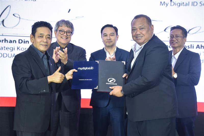 Perodua inks MoU with MyDigital ID to secure user authentication access | Perodua
